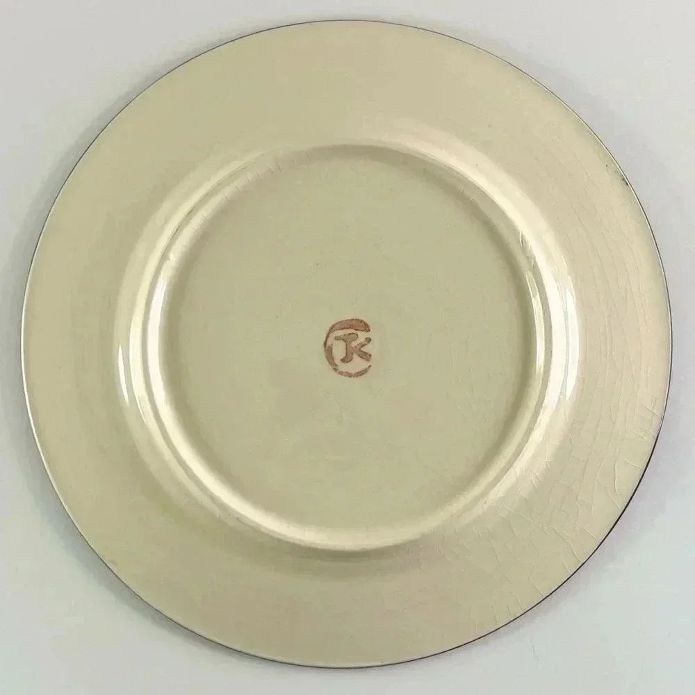 Vintage Handmade Julian Keyser Ceramics Xhosa South Africa Porcelain Plates 2